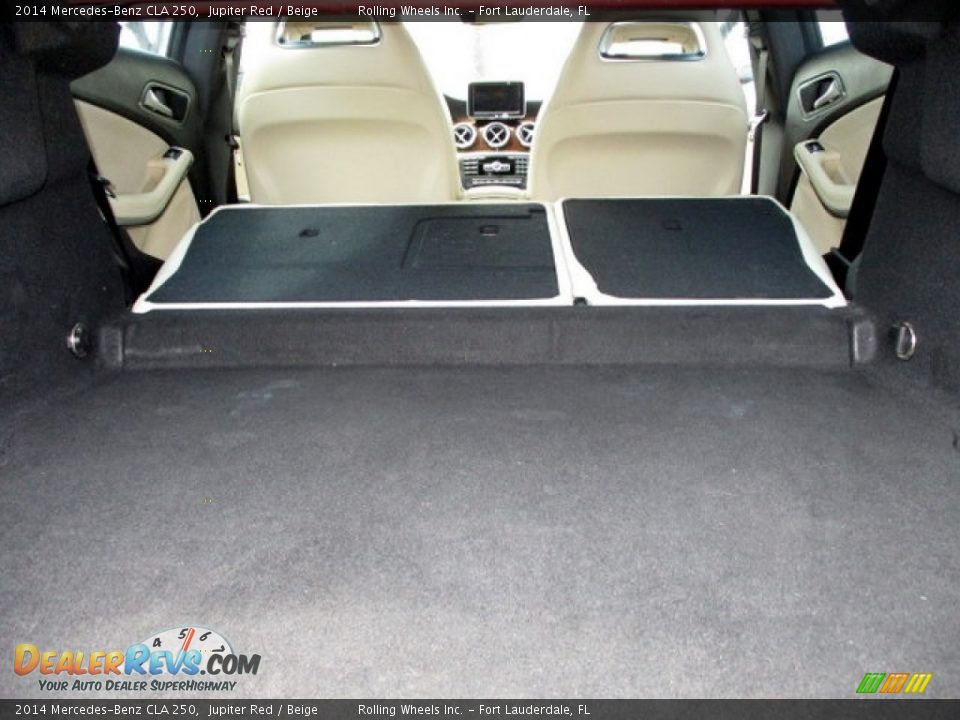 2014 Mercedes-Benz CLA 250 Jupiter Red / Beige Photo #22