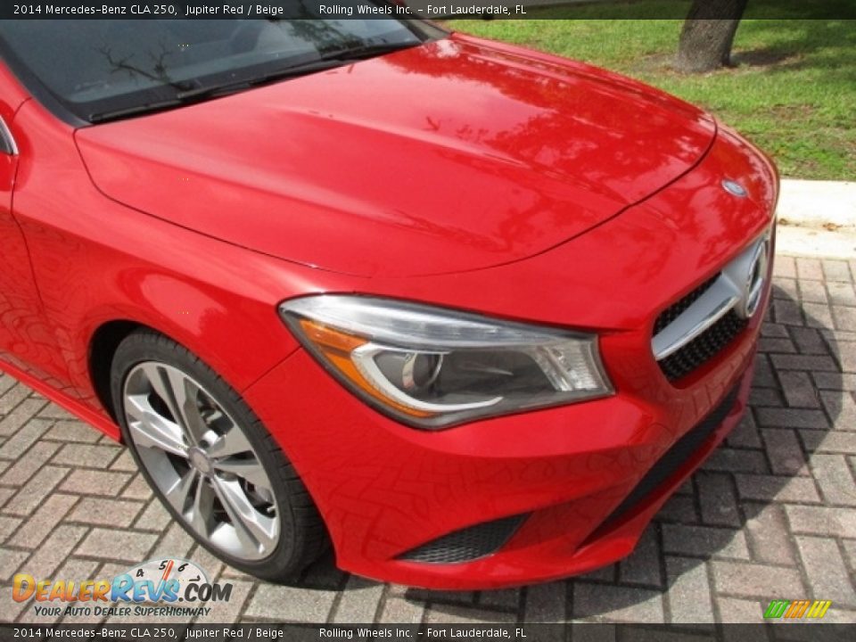 2014 Mercedes-Benz CLA 250 Jupiter Red / Beige Photo #27