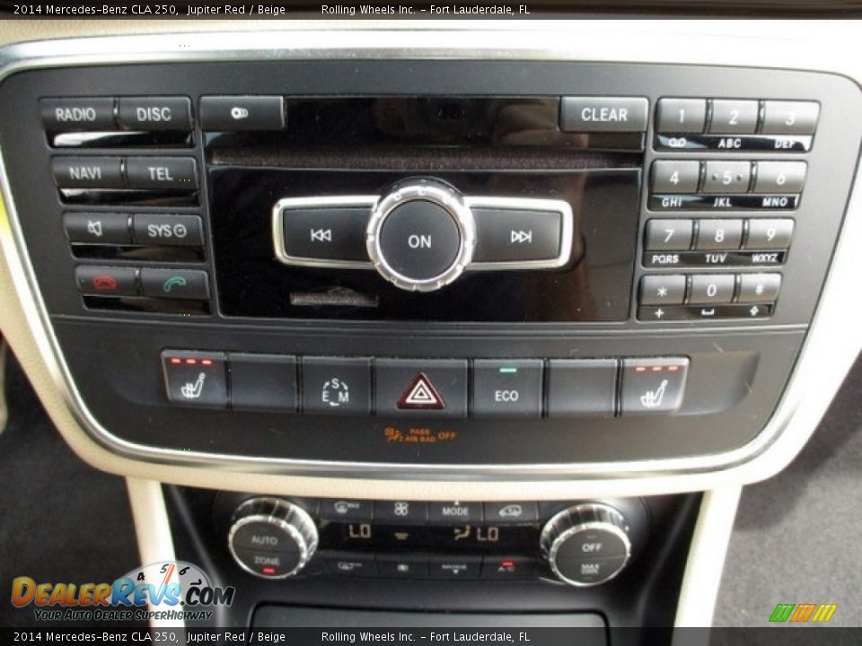 2014 Mercedes-Benz CLA 250 Jupiter Red / Beige Photo #33