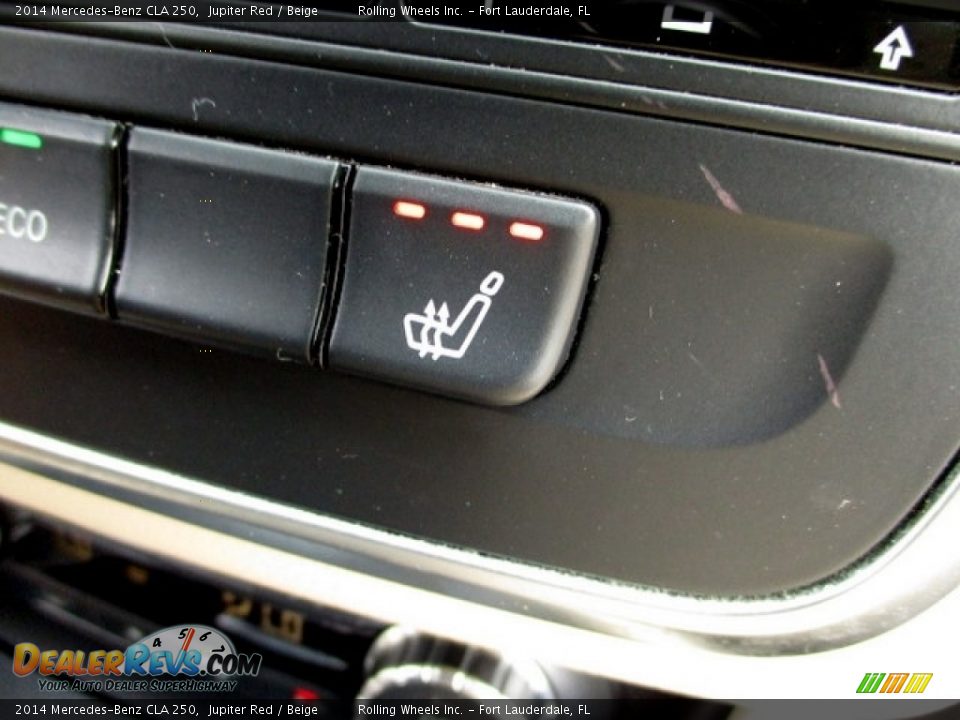 2014 Mercedes-Benz CLA 250 Jupiter Red / Beige Photo #34