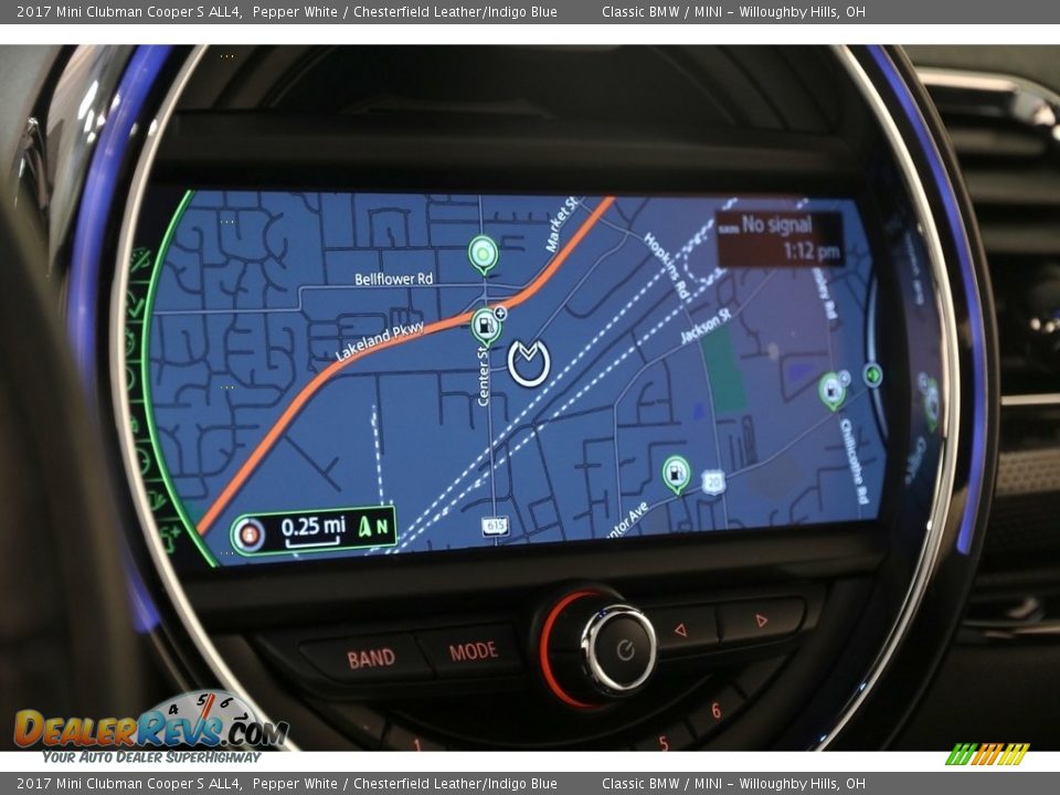 2017 Mini Clubman Cooper S ALL4 Pepper White / Chesterfield Leather/Indigo Blue Photo #11