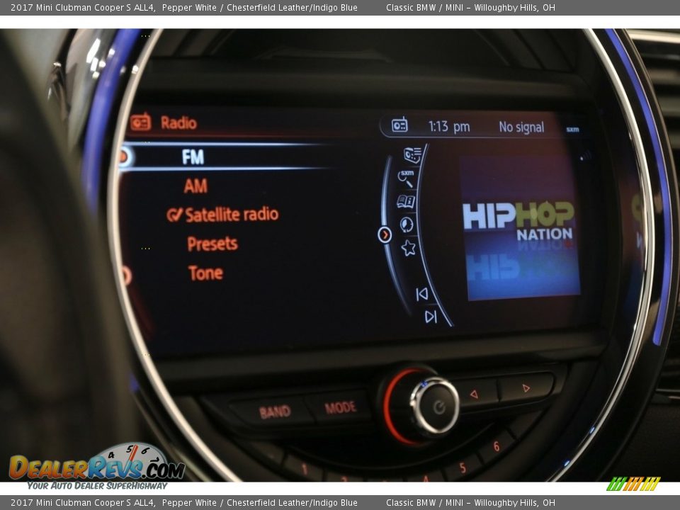 2017 Mini Clubman Cooper S ALL4 Pepper White / Chesterfield Leather/Indigo Blue Photo #12