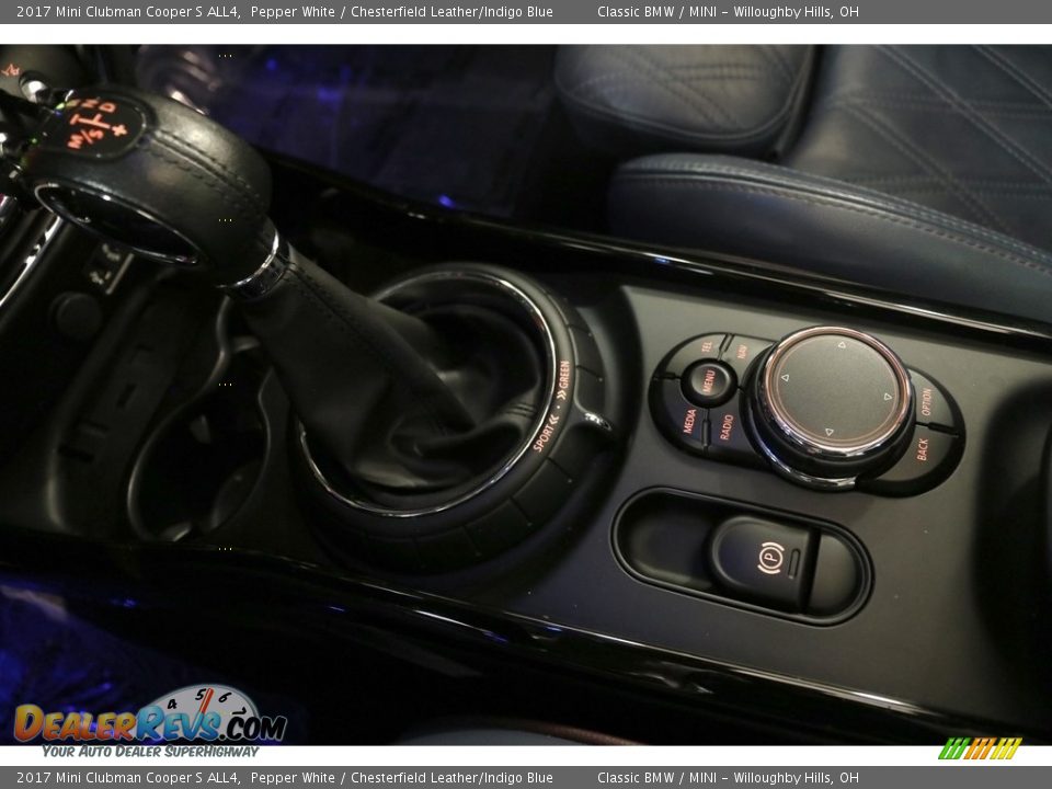 2017 Mini Clubman Cooper S ALL4 Pepper White / Chesterfield Leather/Indigo Blue Photo #15