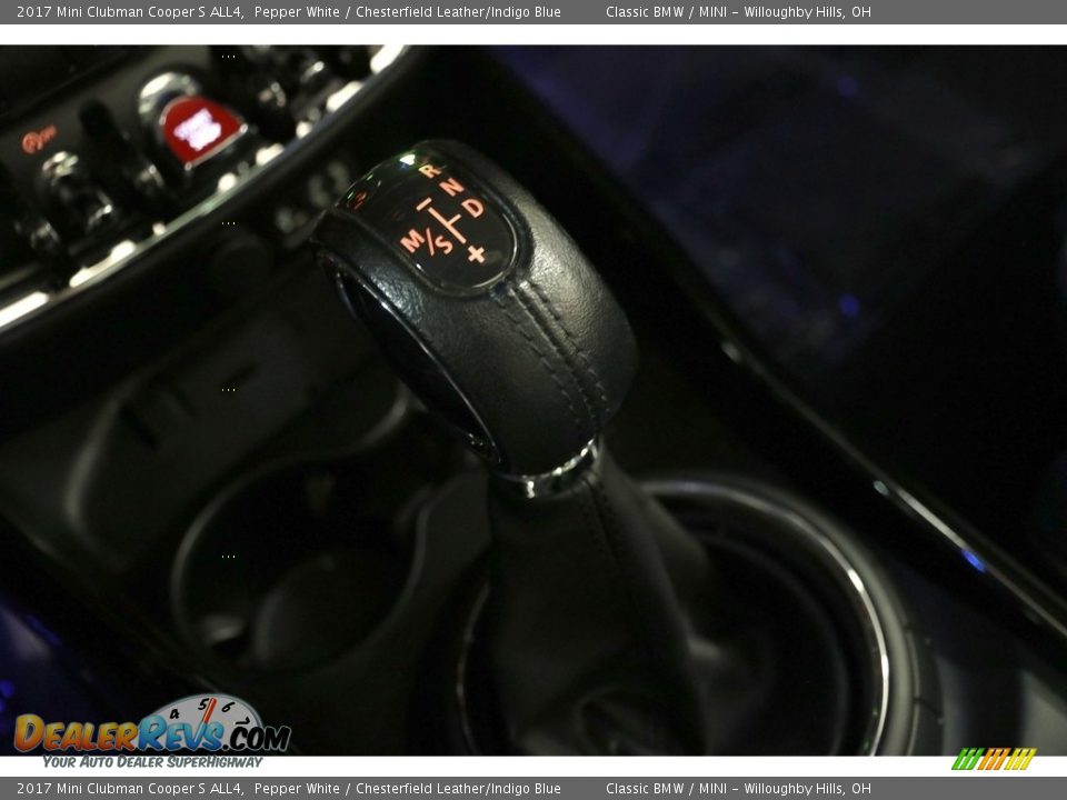2017 Mini Clubman Cooper S ALL4 Pepper White / Chesterfield Leather/Indigo Blue Photo #16