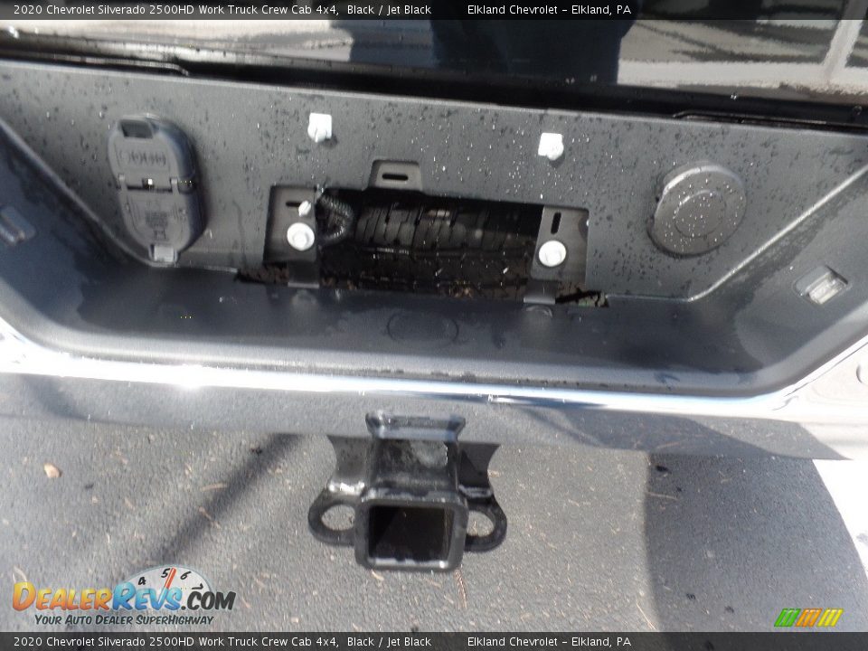 2020 Chevrolet Silverado 2500HD Work Truck Crew Cab 4x4 Black / Jet Black Photo #13
