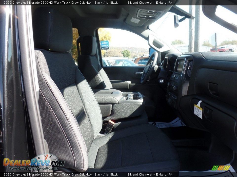 2020 Chevrolet Silverado 2500HD Work Truck Crew Cab 4x4 Black / Jet Black Photo #15