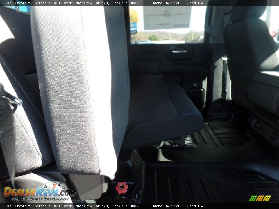 2020 Chevrolet Silverado 2500HD Work Truck Crew Cab 4x4 Black / Jet Black Photo #18