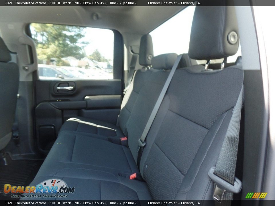 2020 Chevrolet Silverado 2500HD Work Truck Crew Cab 4x4 Black / Jet Black Photo #19