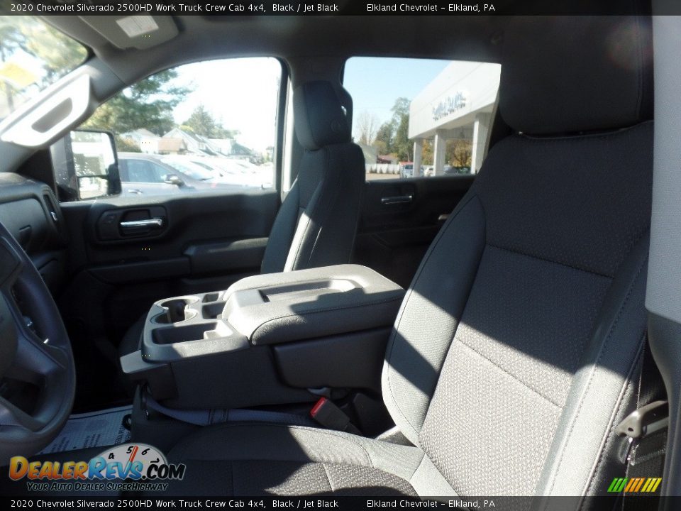 2020 Chevrolet Silverado 2500HD Work Truck Crew Cab 4x4 Black / Jet Black Photo #20