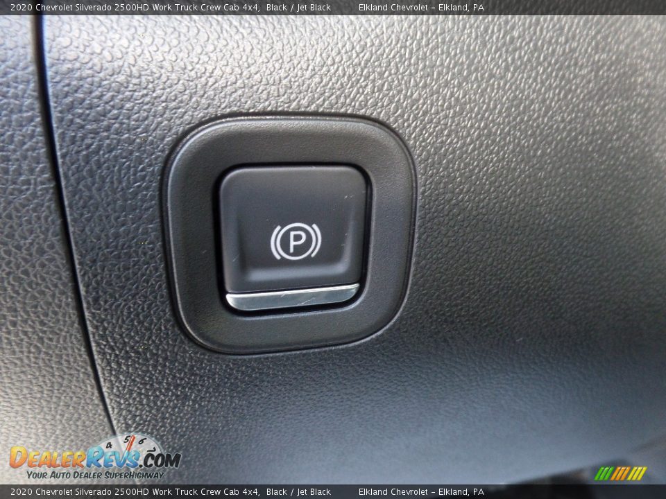 2020 Chevrolet Silverado 2500HD Work Truck Crew Cab 4x4 Black / Jet Black Photo #26