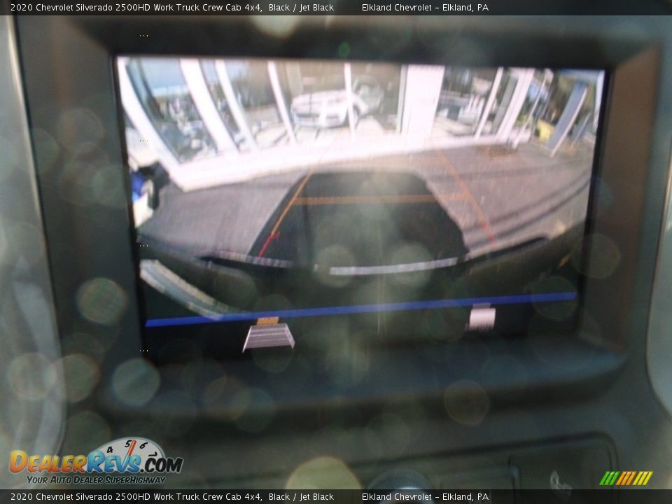 2020 Chevrolet Silverado 2500HD Work Truck Crew Cab 4x4 Black / Jet Black Photo #28