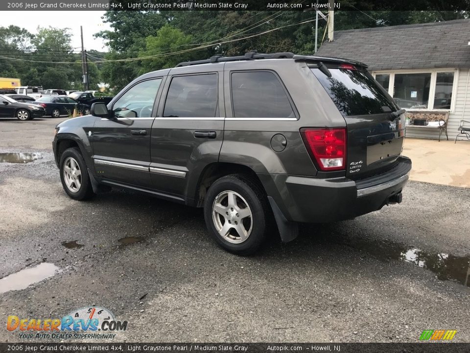 2006 Jeep Grand Cherokee Limited 4x4 Light Graystone Pearl / Medium Slate Gray Photo #4