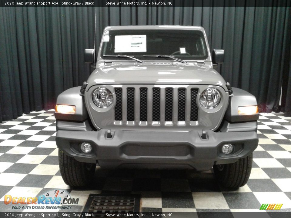 2020 Jeep Wrangler Sport 4x4 Sting-Gray / Black Photo #3