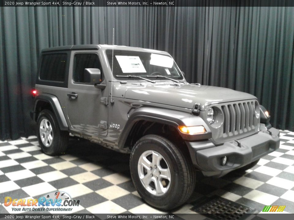 2020 Jeep Wrangler Sport 4x4 Sting-Gray / Black Photo #4