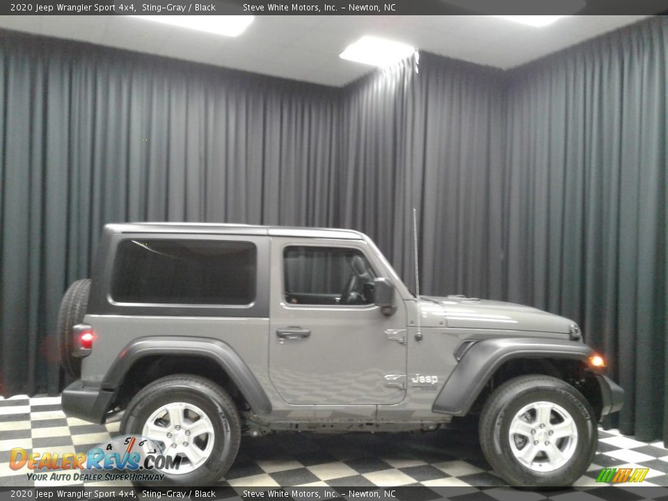 2020 Jeep Wrangler Sport 4x4 Sting-Gray / Black Photo #5