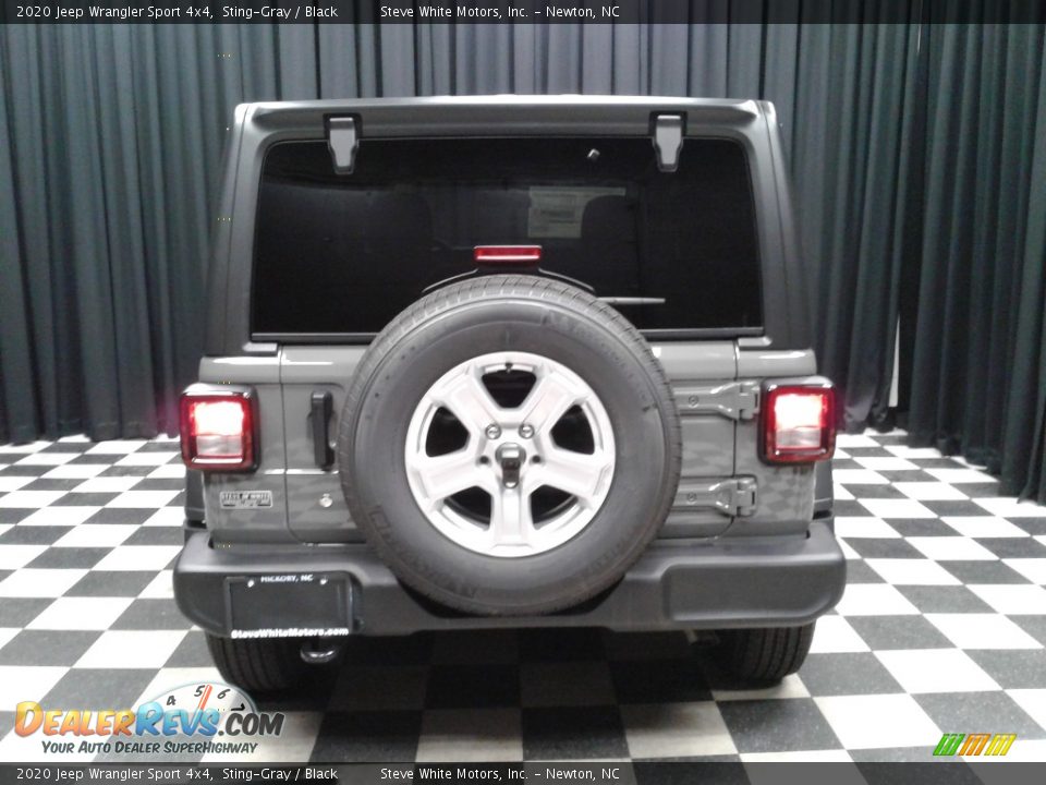 2020 Jeep Wrangler Sport 4x4 Sting-Gray / Black Photo #7