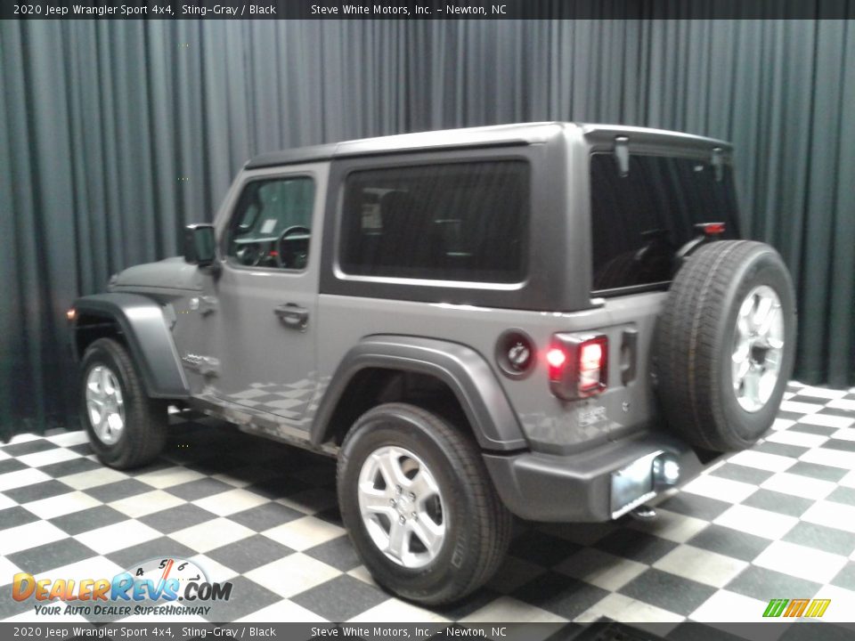 2020 Jeep Wrangler Sport 4x4 Sting-Gray / Black Photo #8