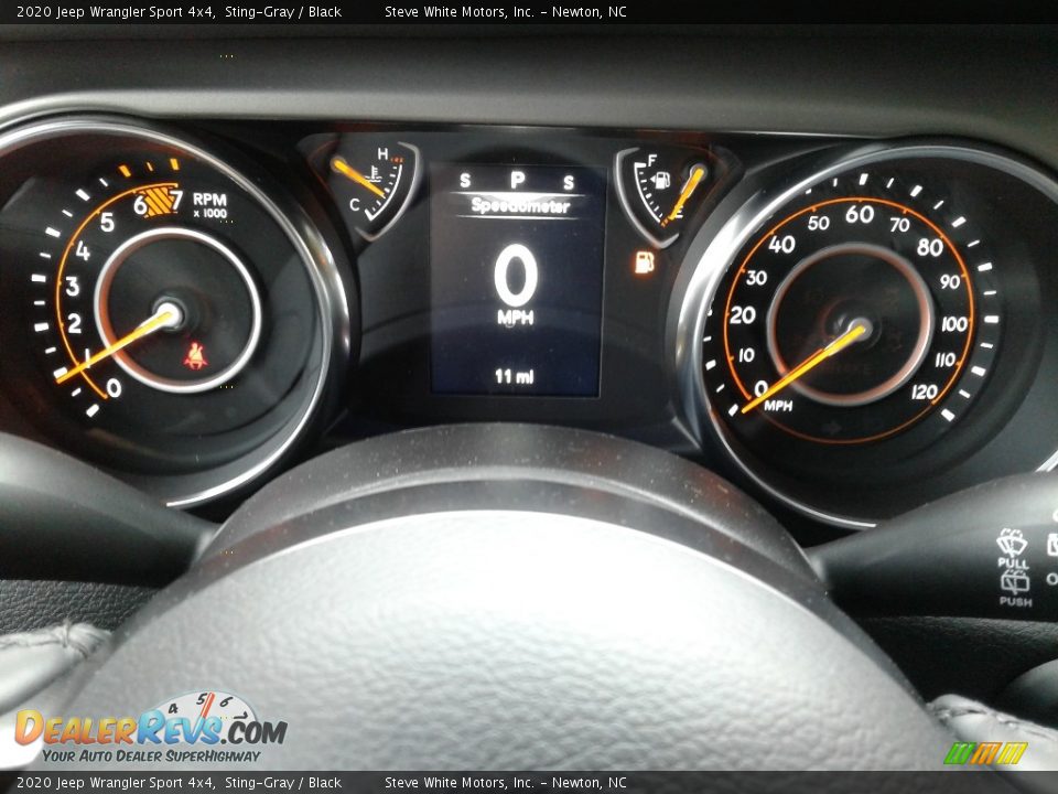 2020 Jeep Wrangler Sport 4x4 Sting-Gray / Black Photo #19