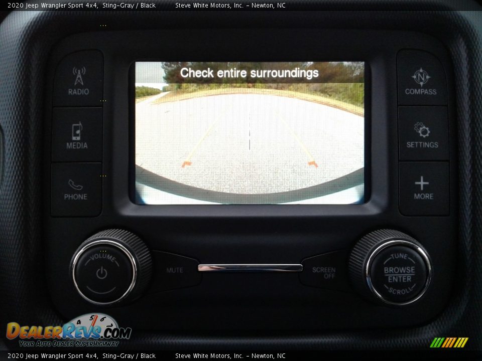 2020 Jeep Wrangler Sport 4x4 Sting-Gray / Black Photo #22