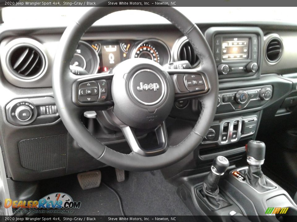 2020 Jeep Wrangler Sport 4x4 Sting-Gray / Black Photo #25
