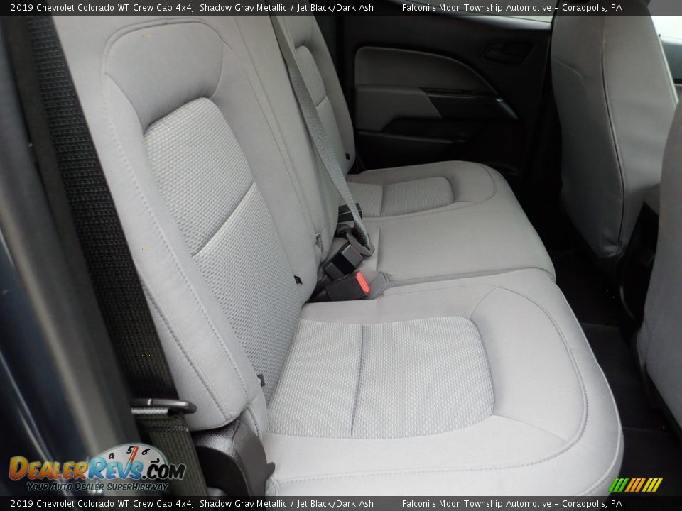 2019 Chevrolet Colorado WT Crew Cab 4x4 Shadow Gray Metallic / Jet Black/Dark Ash Photo #13