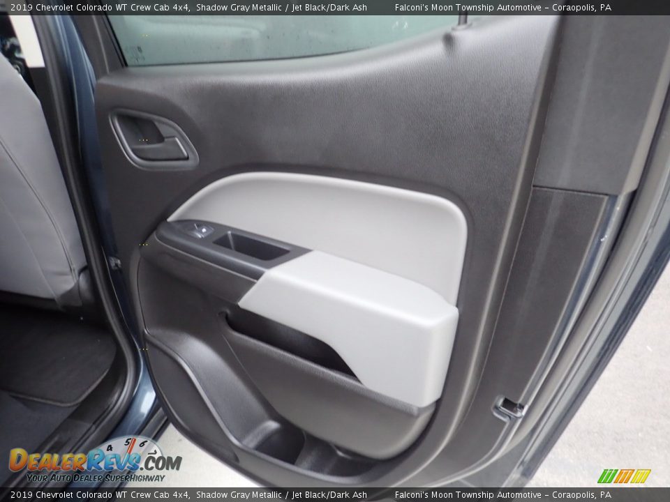 2019 Chevrolet Colorado WT Crew Cab 4x4 Shadow Gray Metallic / Jet Black/Dark Ash Photo #14
