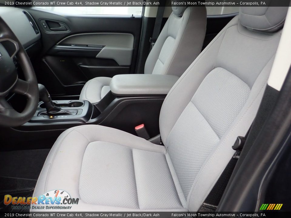 2019 Chevrolet Colorado WT Crew Cab 4x4 Shadow Gray Metallic / Jet Black/Dark Ash Photo #15