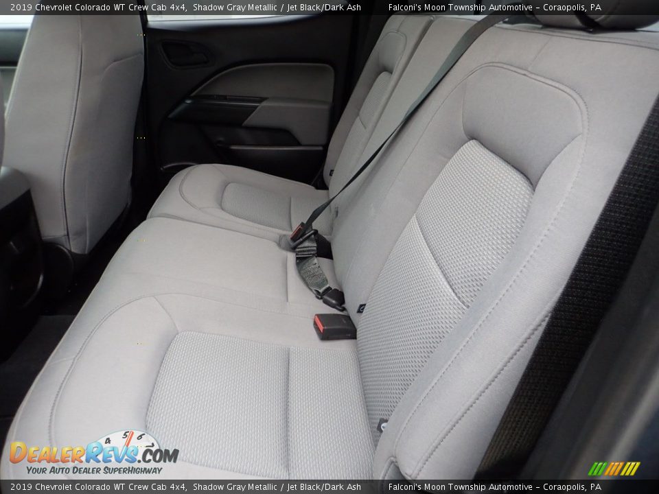 2019 Chevrolet Colorado WT Crew Cab 4x4 Shadow Gray Metallic / Jet Black/Dark Ash Photo #16
