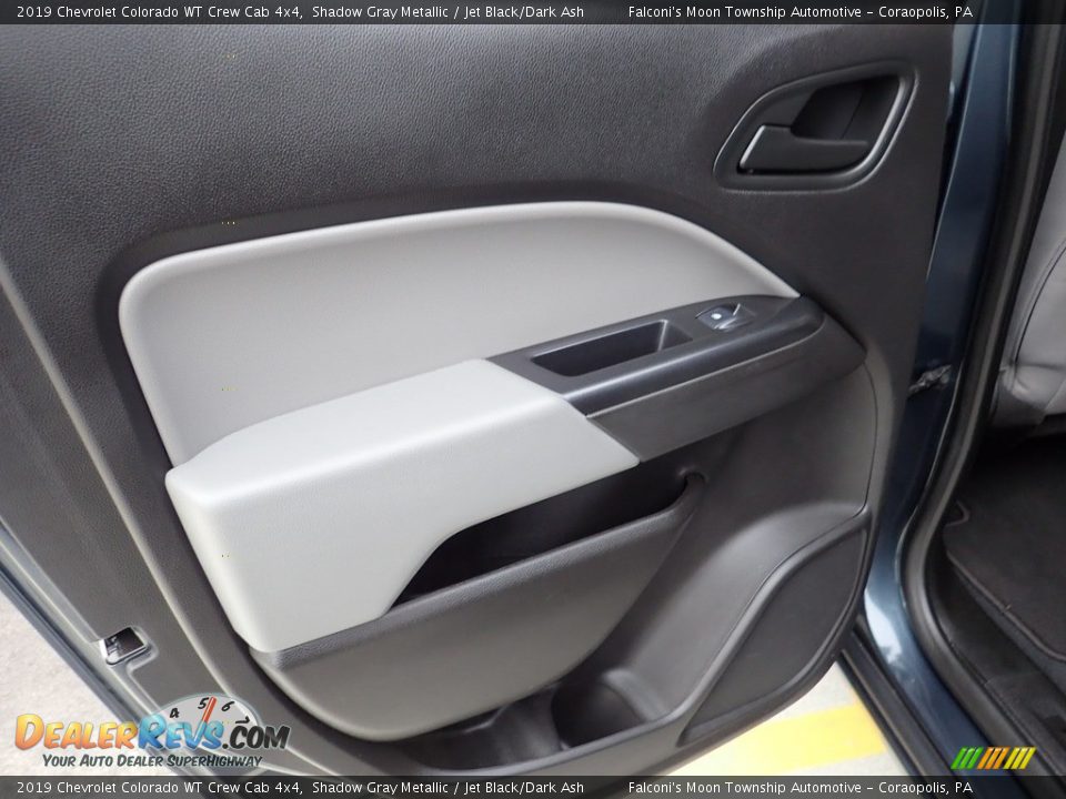 2019 Chevrolet Colorado WT Crew Cab 4x4 Shadow Gray Metallic / Jet Black/Dark Ash Photo #18