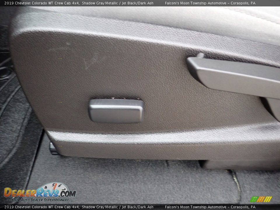 2019 Chevrolet Colorado WT Crew Cab 4x4 Shadow Gray Metallic / Jet Black/Dark Ash Photo #20