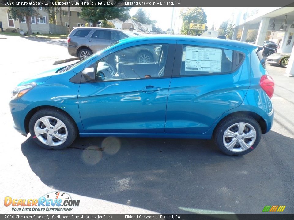 Caribbean Blue Metallic 2020 Chevrolet Spark LS Photo #10