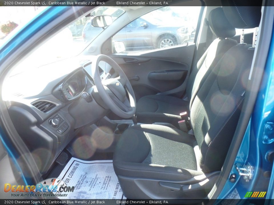 2020 Chevrolet Spark LS Caribbean Blue Metallic / Jet Black Photo #13