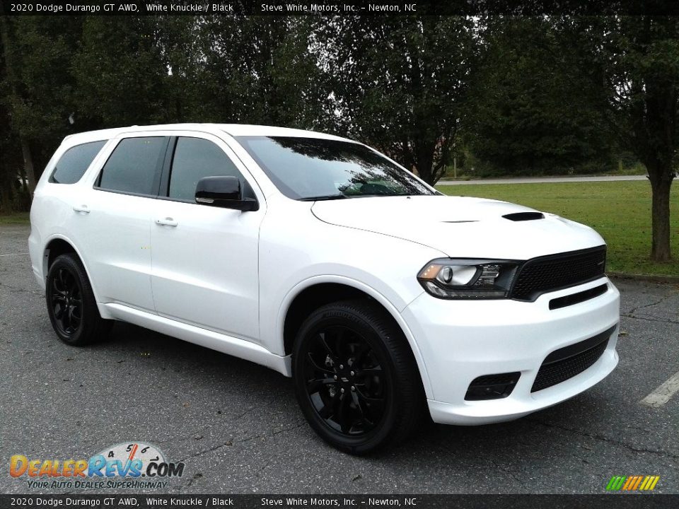 2020 Dodge Durango GT AWD White Knuckle / Black Photo #4