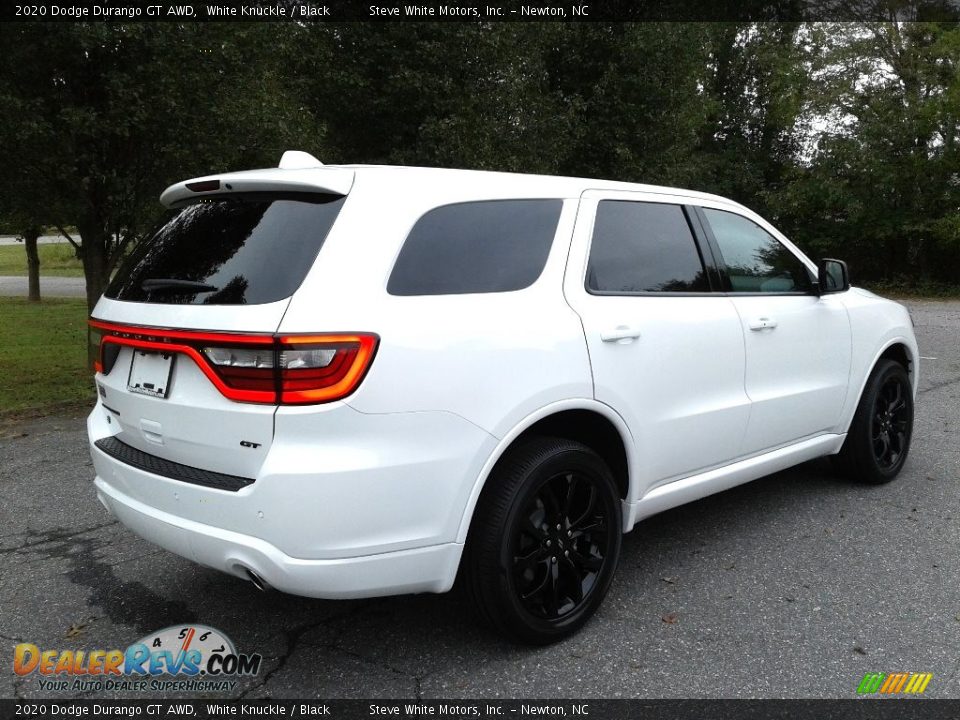 2020 Dodge Durango GT AWD White Knuckle / Black Photo #6