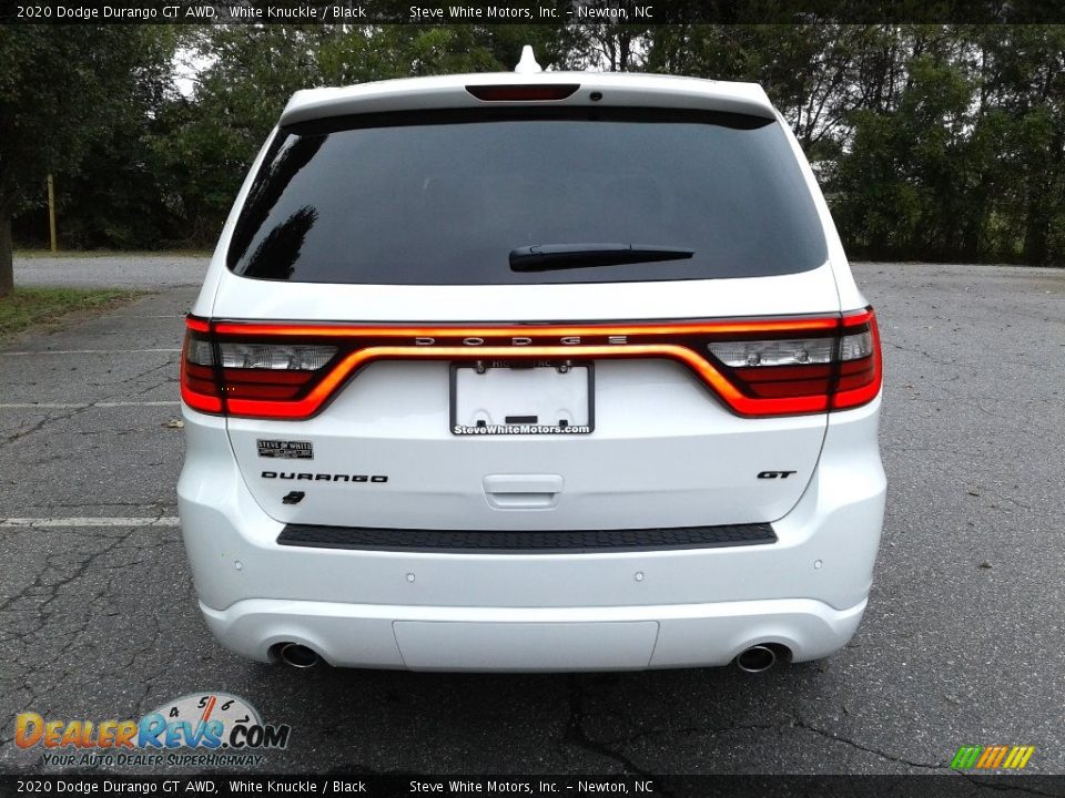 2020 Dodge Durango GT AWD White Knuckle / Black Photo #7