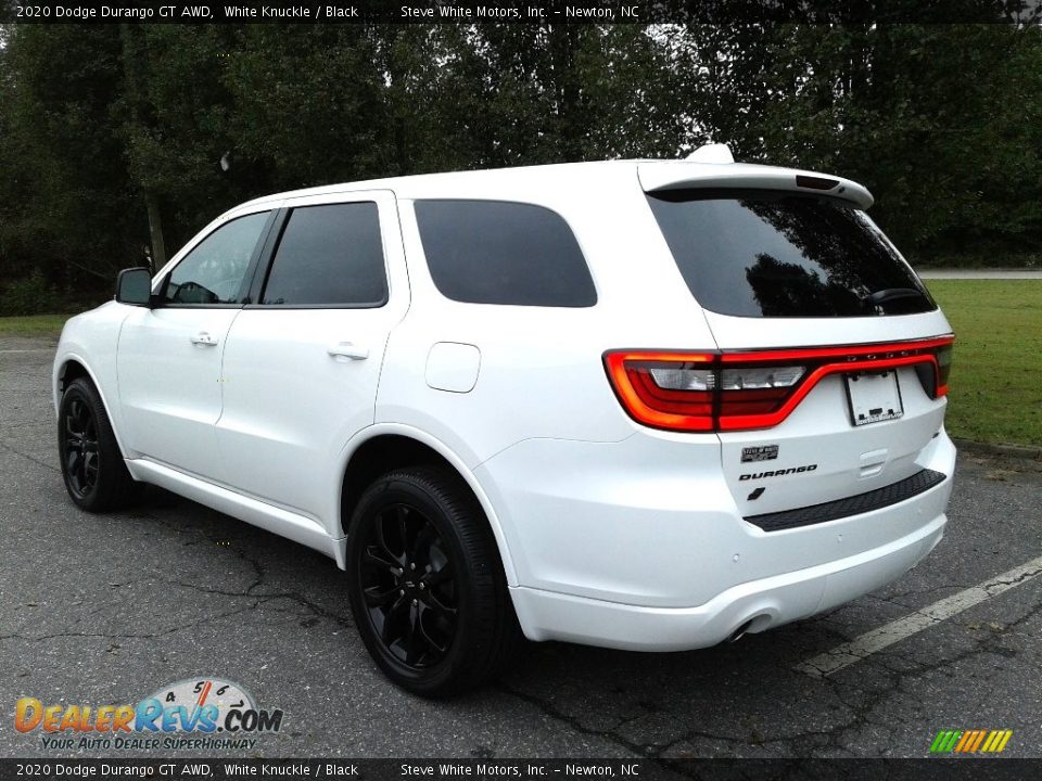 2020 Dodge Durango GT AWD White Knuckle / Black Photo #8