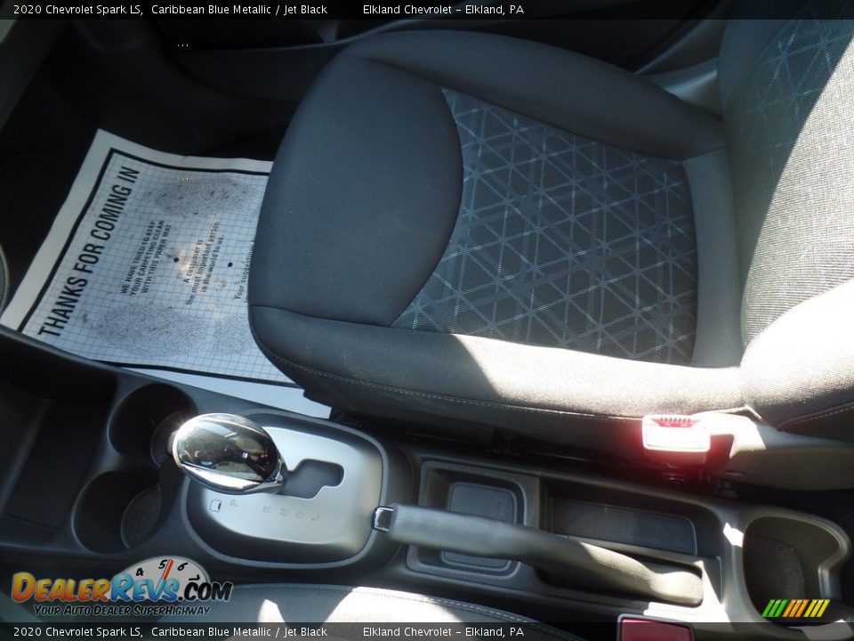 2020 Chevrolet Spark LS Caribbean Blue Metallic / Jet Black Photo #24