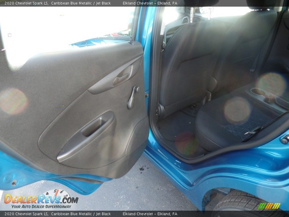 2020 Chevrolet Spark LS Caribbean Blue Metallic / Jet Black Photo #25