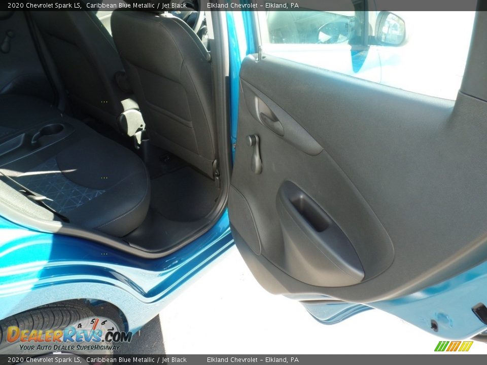 2020 Chevrolet Spark LS Caribbean Blue Metallic / Jet Black Photo #27