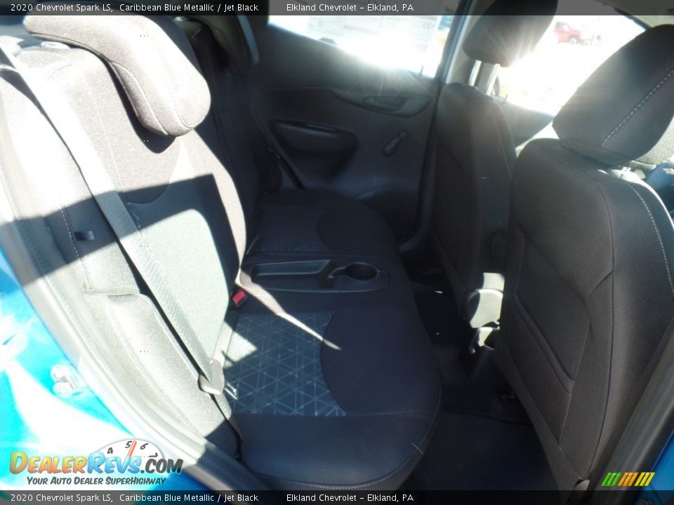 2020 Chevrolet Spark LS Caribbean Blue Metallic / Jet Black Photo #28