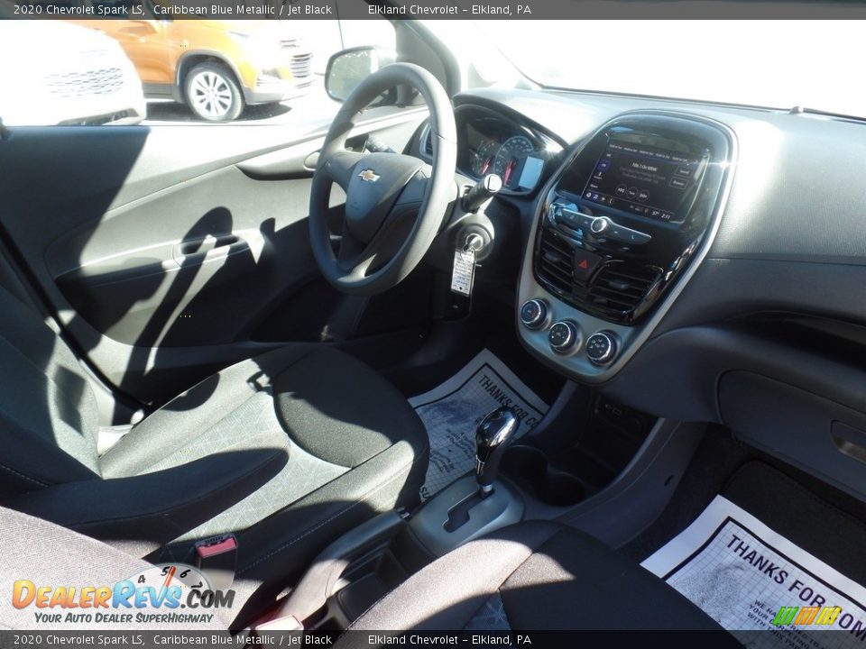 2020 Chevrolet Spark LS Caribbean Blue Metallic / Jet Black Photo #31