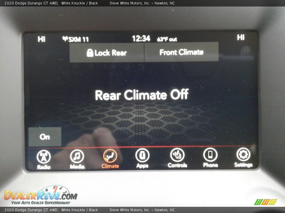 2020 Dodge Durango GT AWD White Knuckle / Black Photo #27