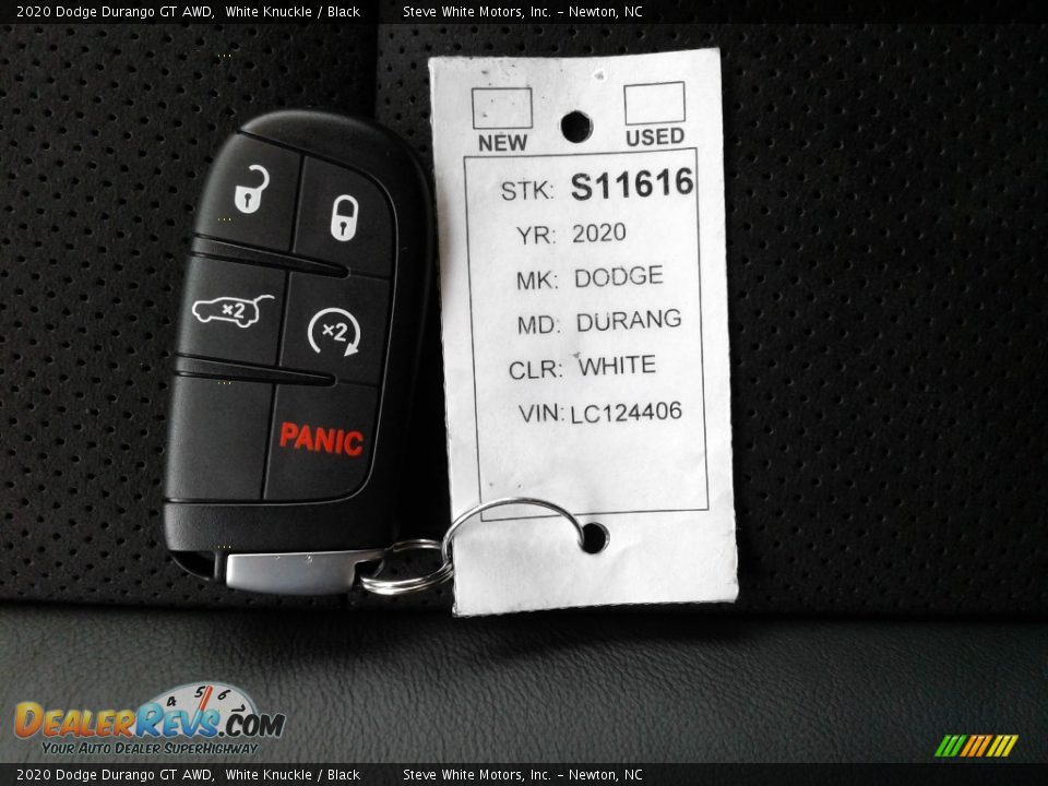 2020 Dodge Durango GT AWD White Knuckle / Black Photo #36