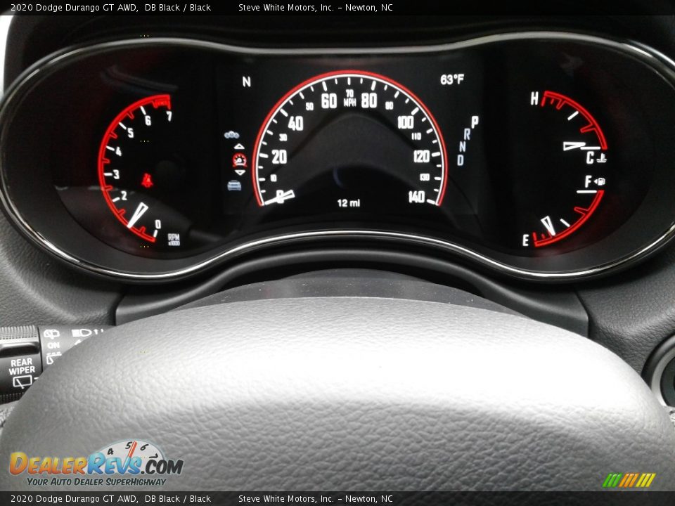 2020 Dodge Durango GT AWD Gauges Photo #22
