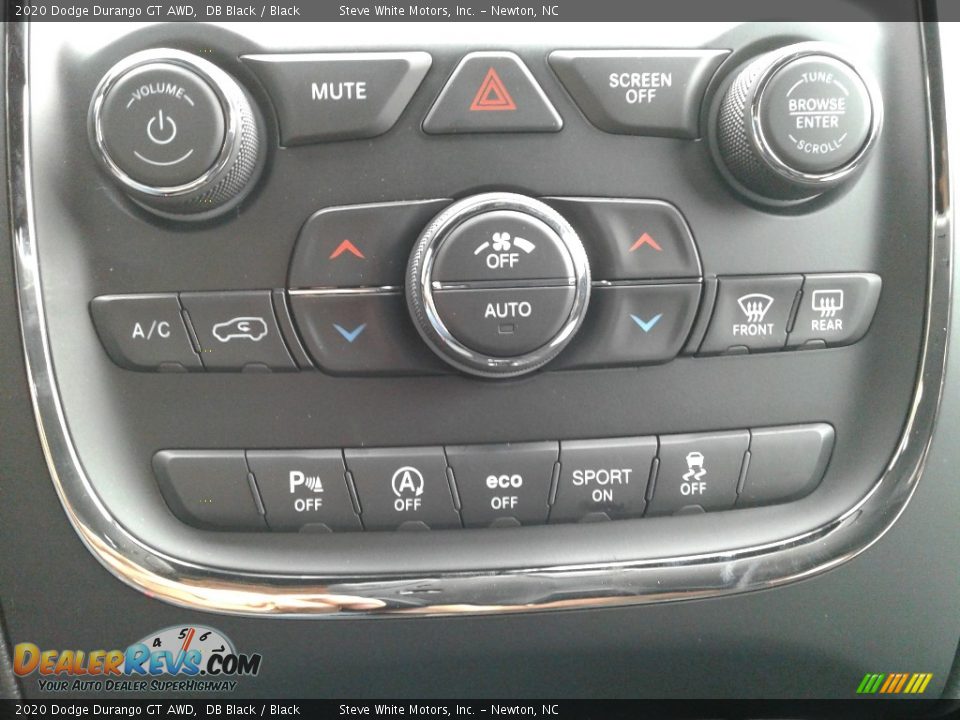 Controls of 2020 Dodge Durango GT AWD Photo #30