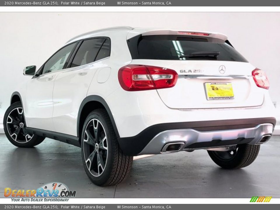 2020 Mercedes-Benz GLA 250 Polar White / Sahara Beige Photo #1