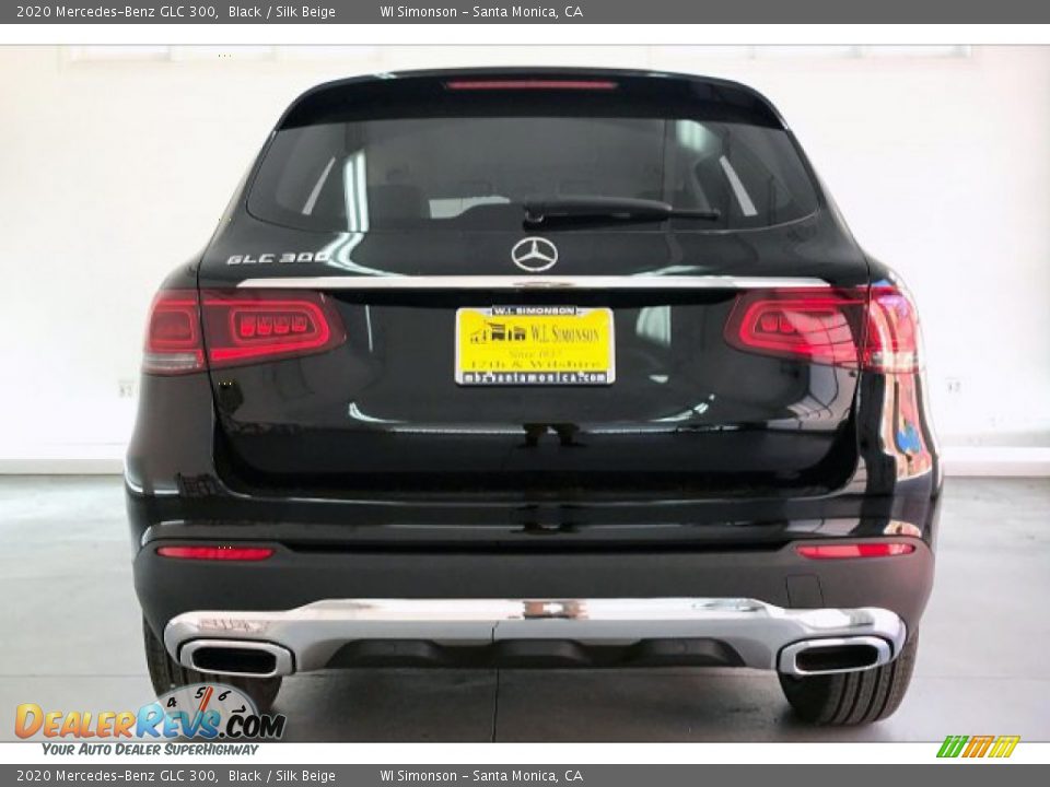 2020 Mercedes-Benz GLC 300 Black / Silk Beige Photo #3
