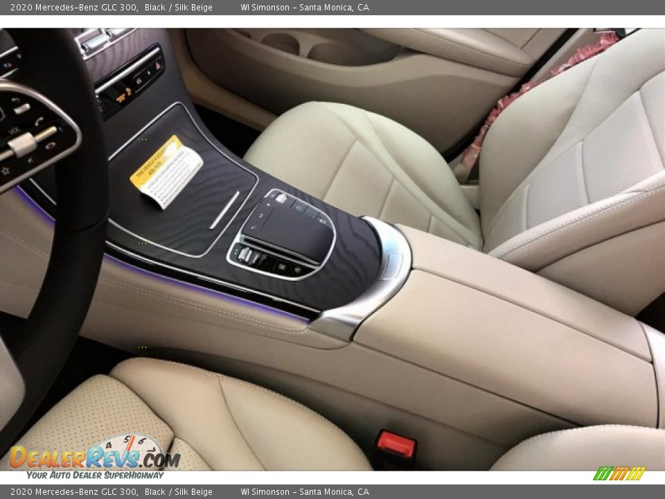 2020 Mercedes-Benz GLC 300 Black / Silk Beige Photo #7
