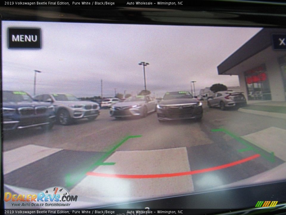 2019 Volkswagen Beetle Final Edition Pure White / Black/Beige Photo #18