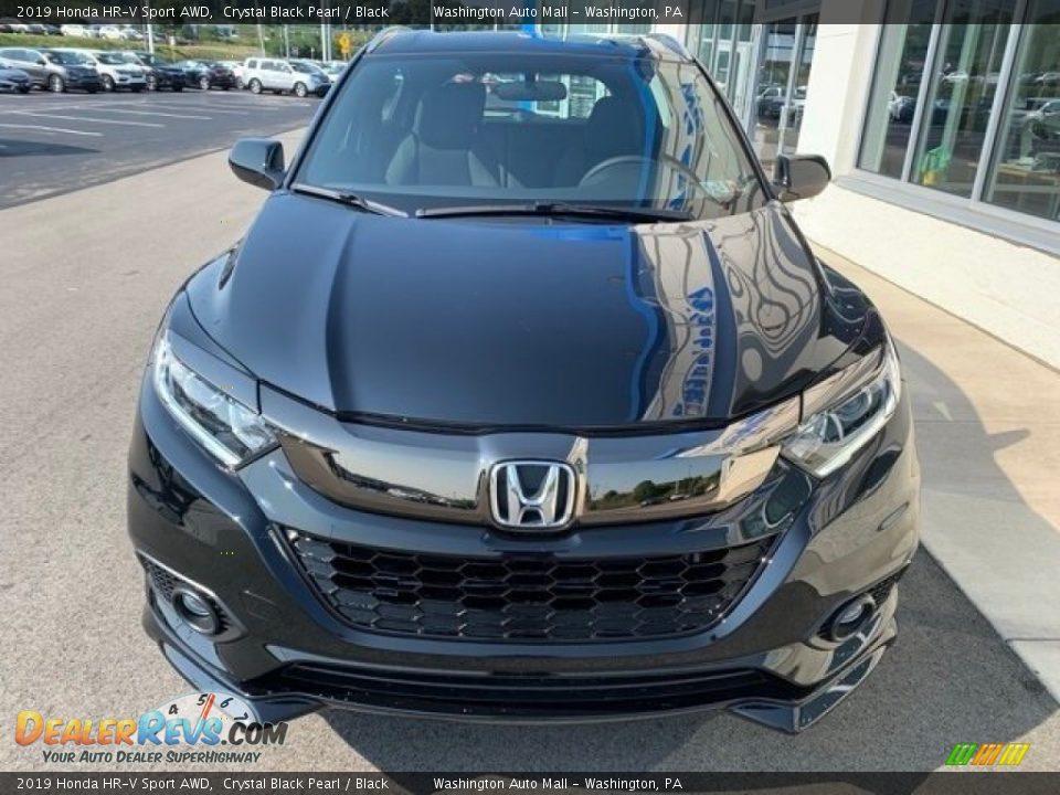 2019 Honda HR-V Sport AWD Crystal Black Pearl / Black Photo #3
